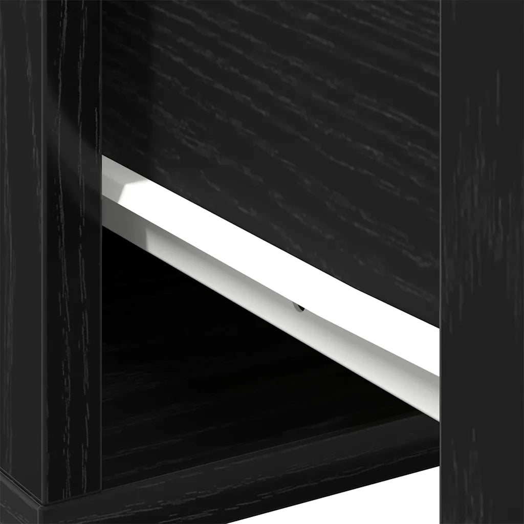 Tavolino da salotto | Tavolino da caff¨¨ | Tavolino da Soggiorno Rovere Nero 60 x 60 x 38 cm