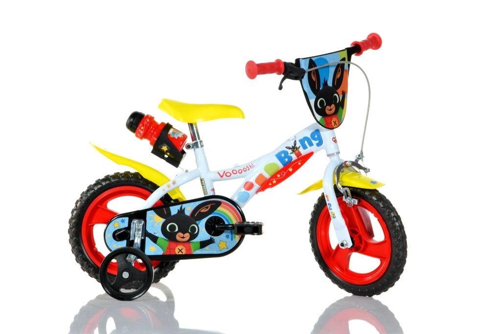BING 12", bicicletta per bambini, adatta a bambini tra i 4 e i 6 anni, per altezza tra 100 e 120 cm, con campanello e sc