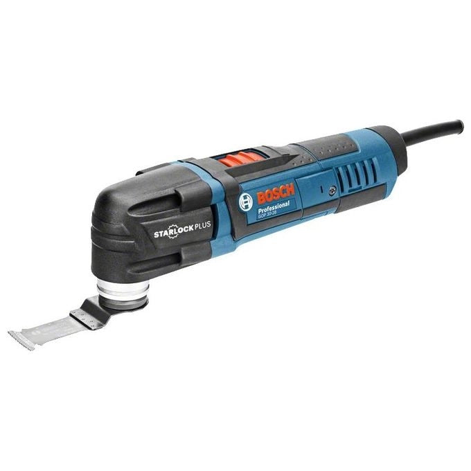 Bosch Professional 0601237001 GOP 30-28 Utensile Multifunzione Starlock 300W 20000 oscillazioni-min colore Blu