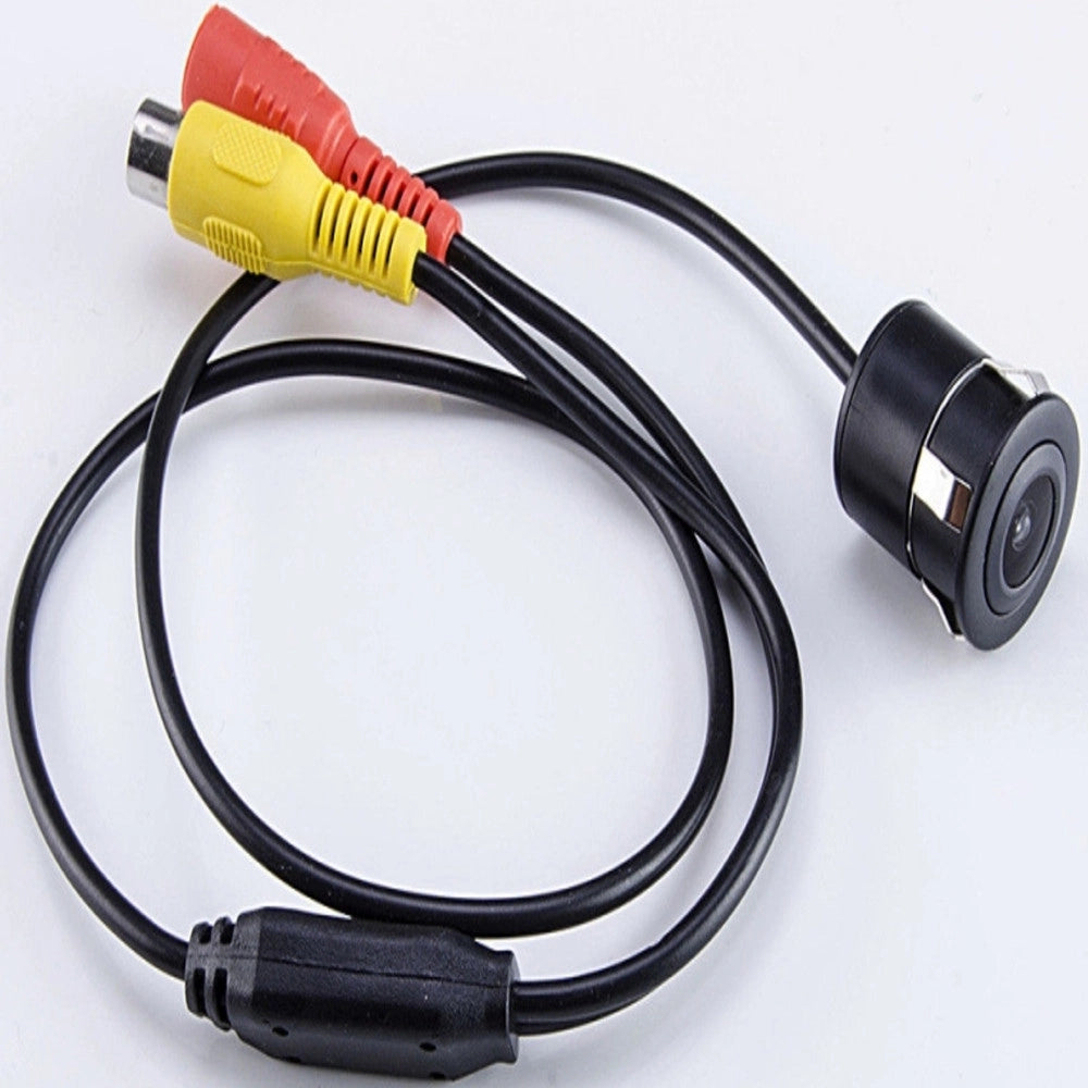 Trade Shop - Telecamera Ccd Hd A Colori Ntsc Angolo Lente 170 Gradi Per Auto Targa Posteriore -