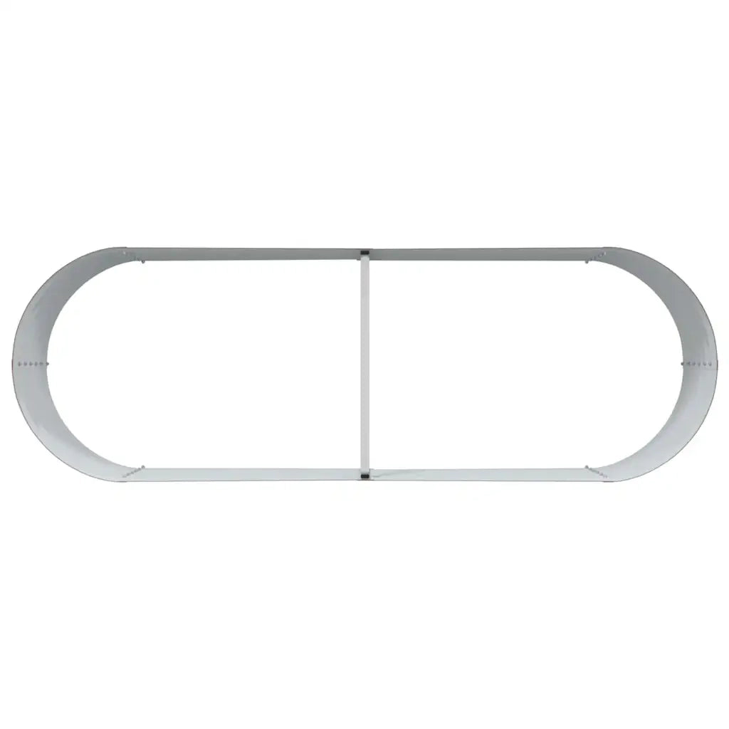 Letto Rialzato Marrone 240 x 80 x 44 cm Acciaio 42011332