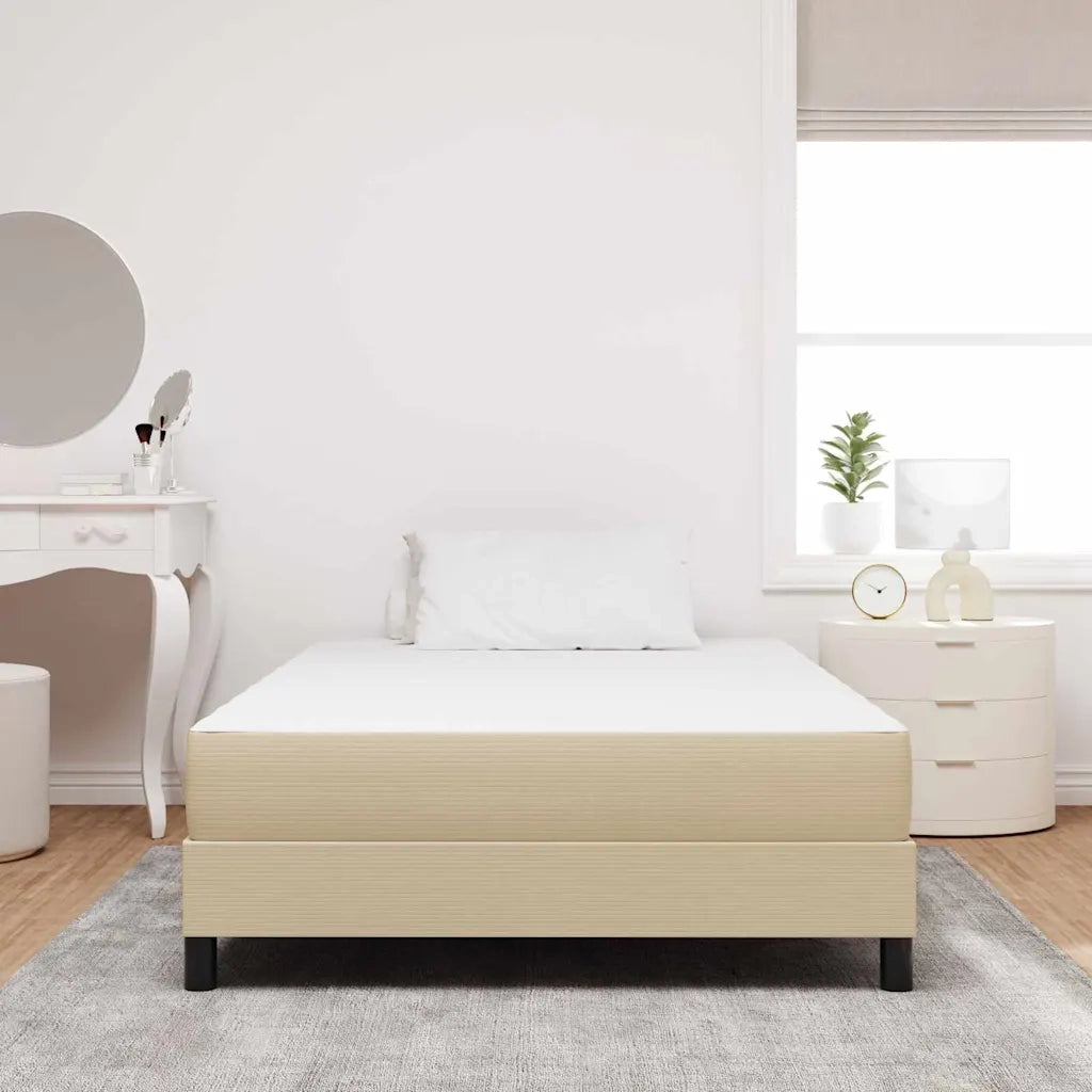 Letto matrimoniale | Letto per adulti | Materasso da Letto con materasso Salvia 120 x 190 cm Tessuto