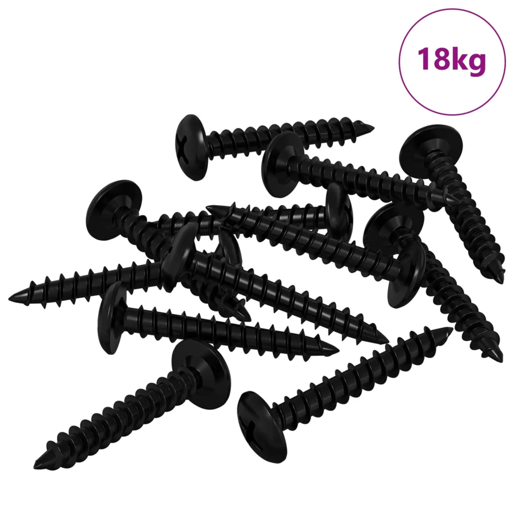 Chiodo autofilettante 9000 pz Nero Acciaio CFW4824848