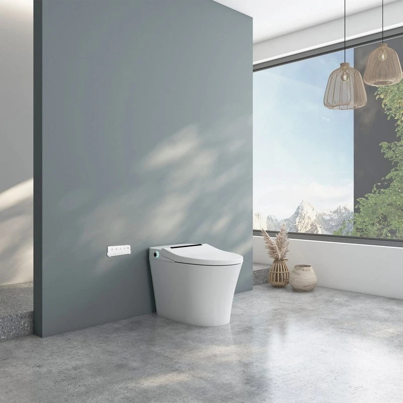 WC smart con bidet integrato multifunzione e telecomando