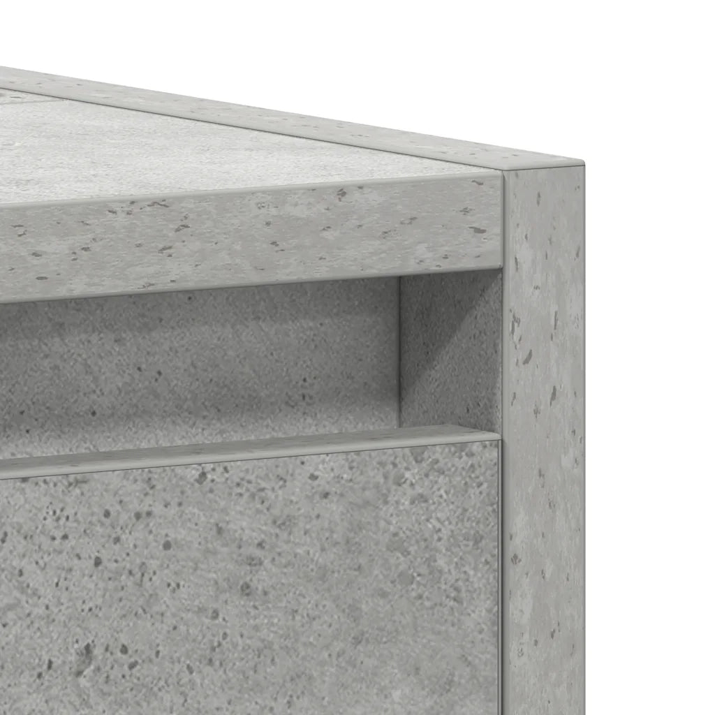Mobile da Bagno | Armadio da bagno Grigio Cemento 60x33x61 cm in Legno Multistrato