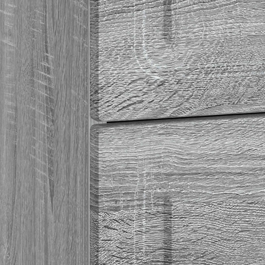 Armadio da Notte Grigio Sonoma 43 x 41 x 63,5 cm 895711