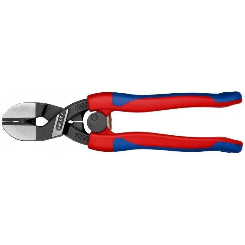 Knipex 71 42 200 CoBolt Tagliabulloni Compatto 200 mm Lame Temperate 64 HRC Taglio Ø 6 mm Impugnatura Bicomponente colore Nero