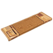 Tappetini Autoadesivi per Scale 15 pz | Gradini per Scale 65x21x4 cm Beige
