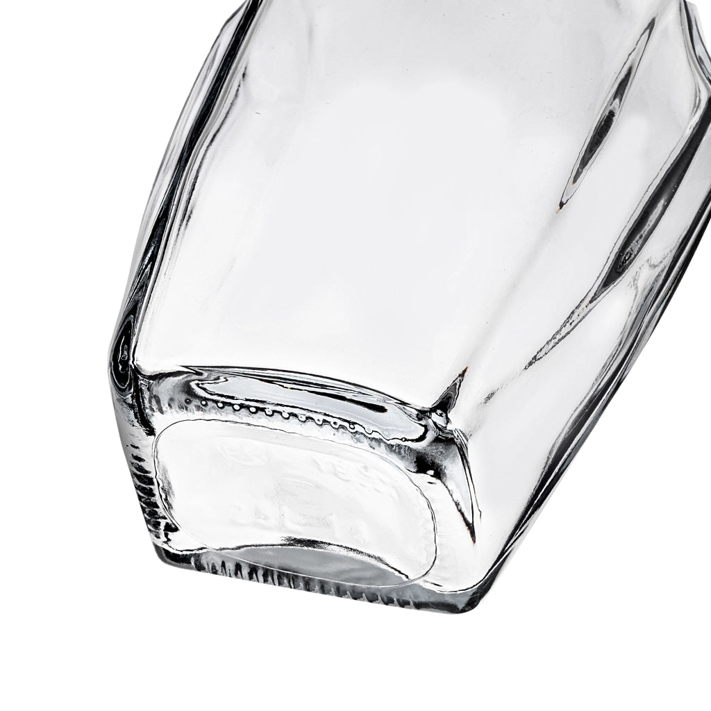 KADAX Bottiglia in Vetro per Tintura 250ml Con Tappo Nero 10pz.