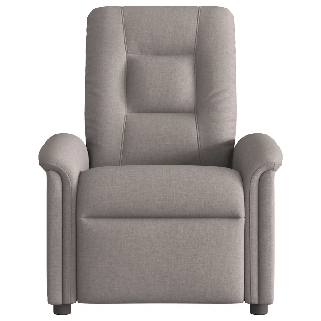 Poltrona Reclinabile in Tessuto Tortora 4015623