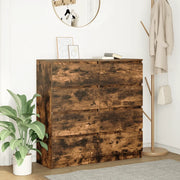 Credenza Rovere Fumo 100x35x99 cm in Legno Multistrato 3328493