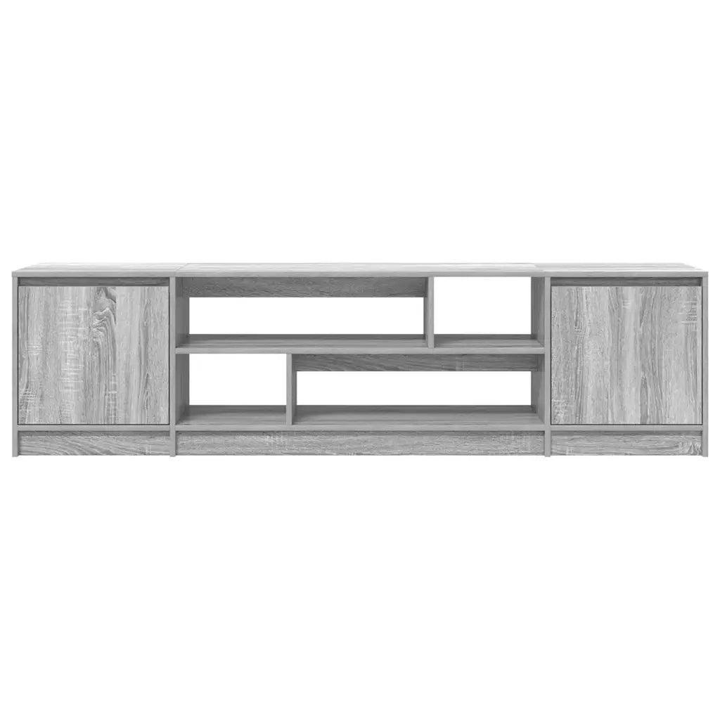 Mobile Porta TV-Mobile per TV-Credenza TV Grigio Sonoma 188,5x41x50 cm Legno Multistrato