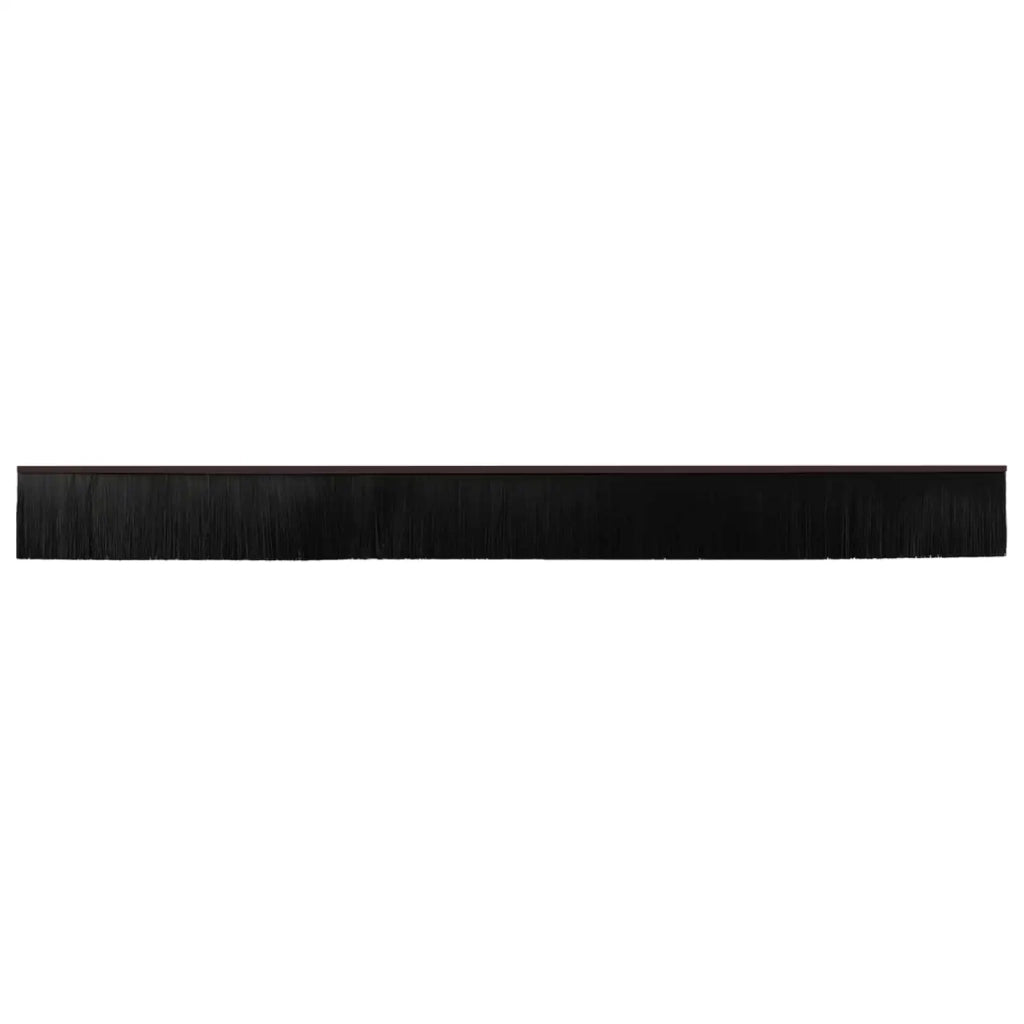 Spazzole per porte autoadesive 12 pcs Marrone 100 cm 42019436