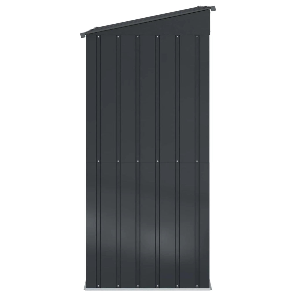 Casette da giardino Antracite 137 x 81 x 180 cm Metallo CFW7308862