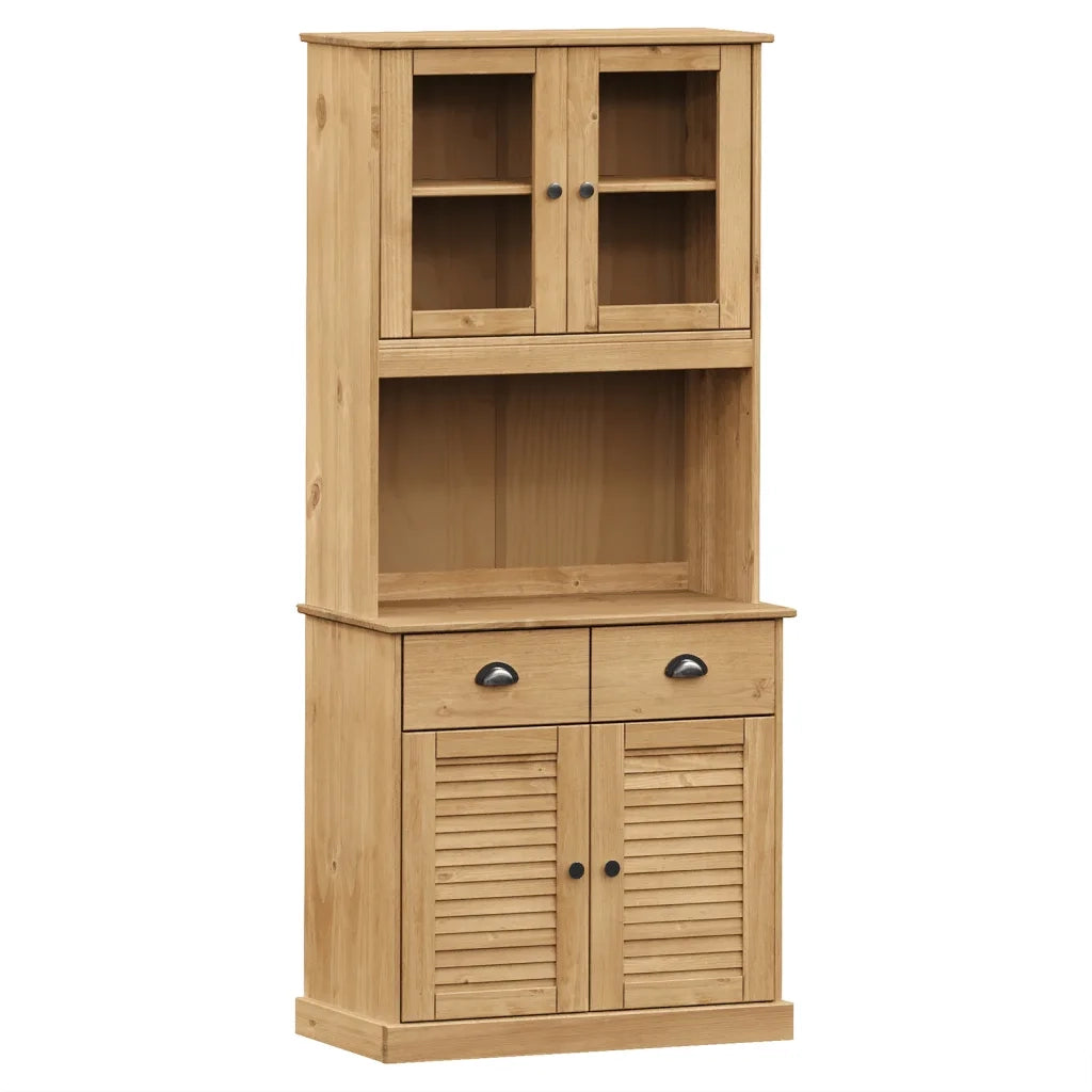 Credenza VIGO 78x40x175 cm in Legno Massello di Pino 3188301