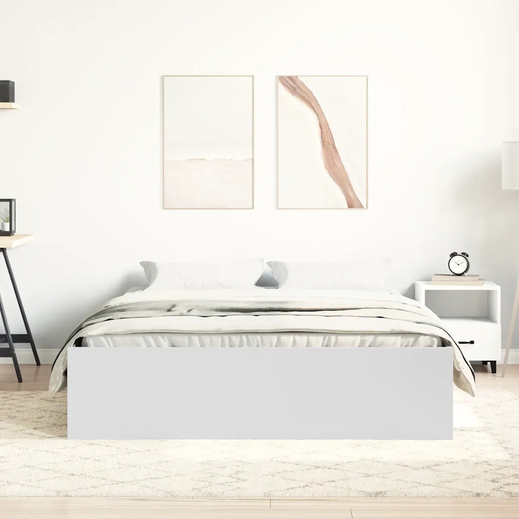 Giroletto-Struttura Letto Bianco 140x190 cm