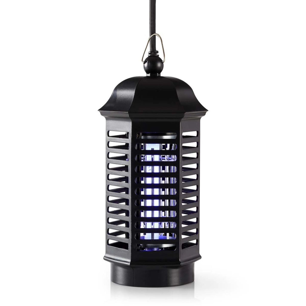 F4T5/BL Lampada anti insetti UV da 4 W Copertura 30 metri quadrati Nero Nedis