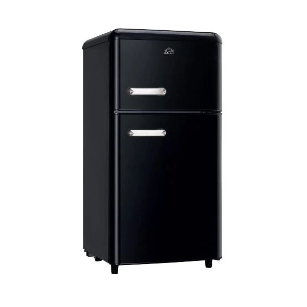 Frigo 100lt 86.4x45x49 retro nero - 8052780965453