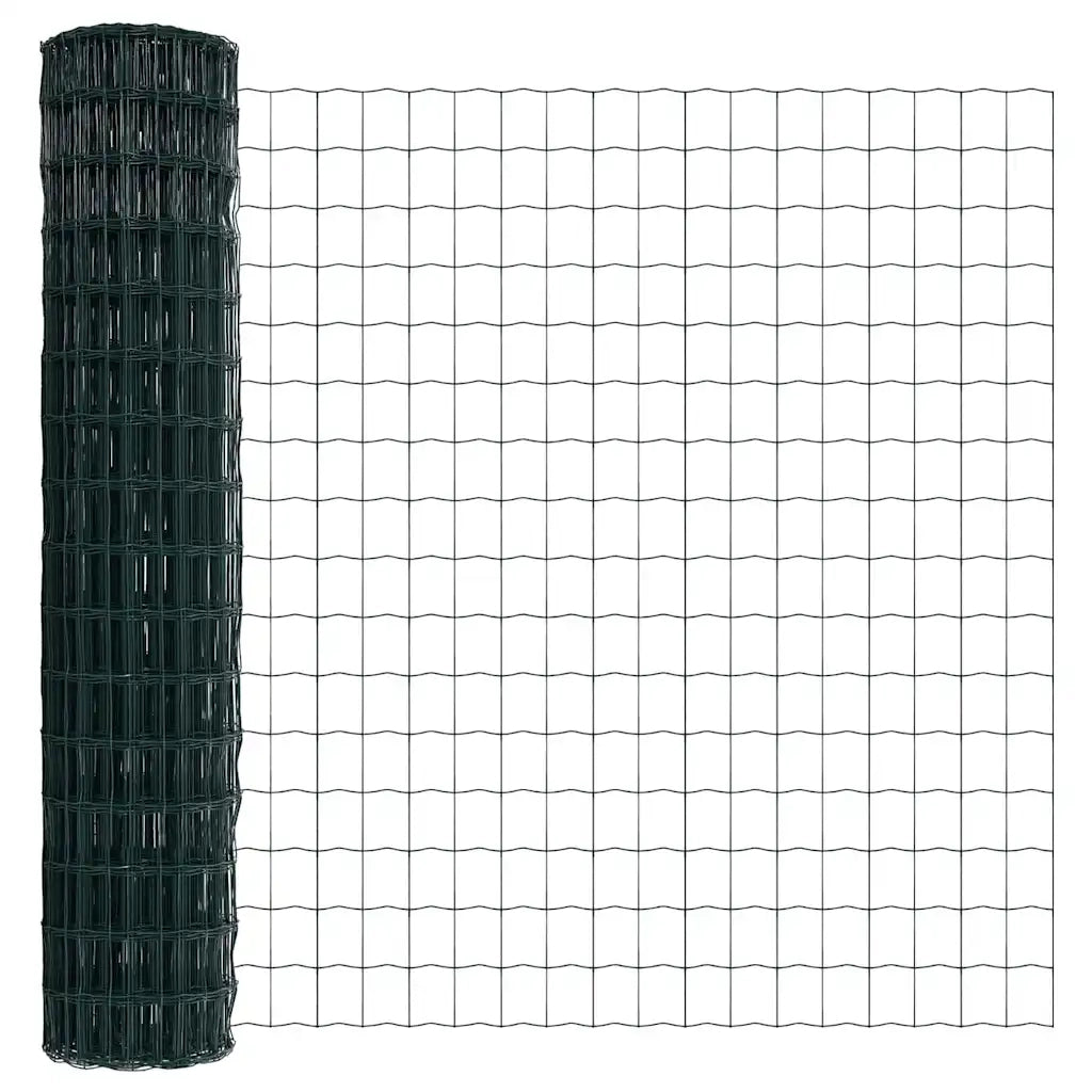 Recinzione con Posto Verde 1,5 x 10 m Acciaio 3350882