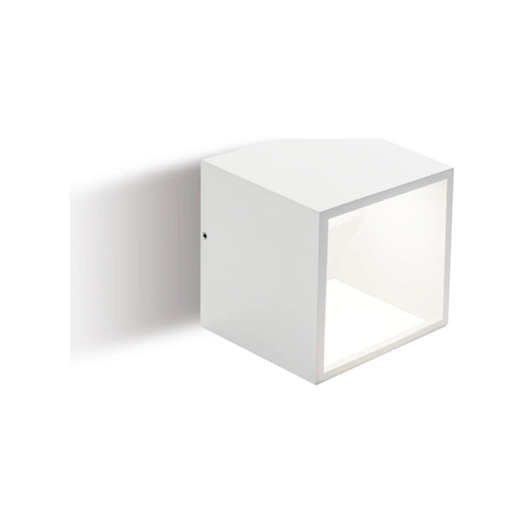 Applique Per Esterni Ed Interni In Alluminio Bianco Led 9 W 600 Lm 3000K Niko