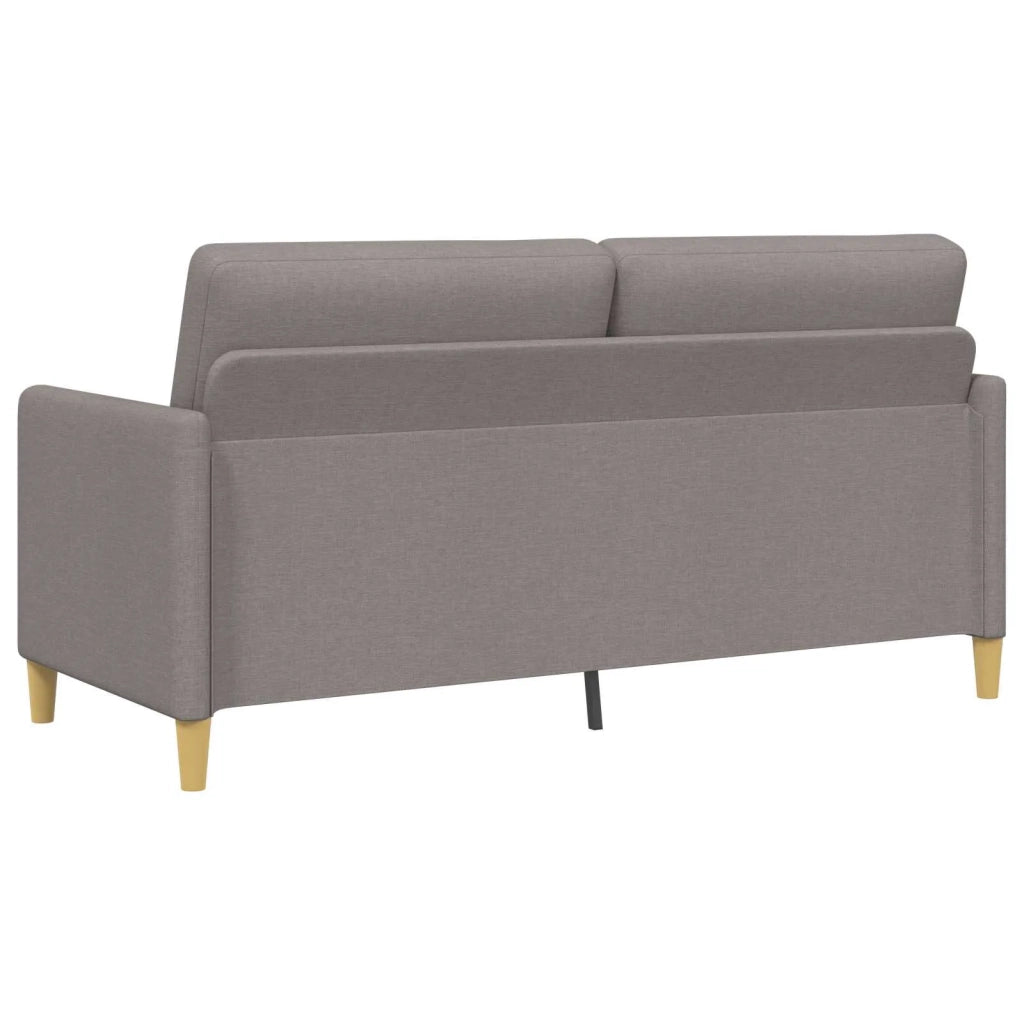 Set di Divani con Storage 2 pz Tortora Poliestere 3429238