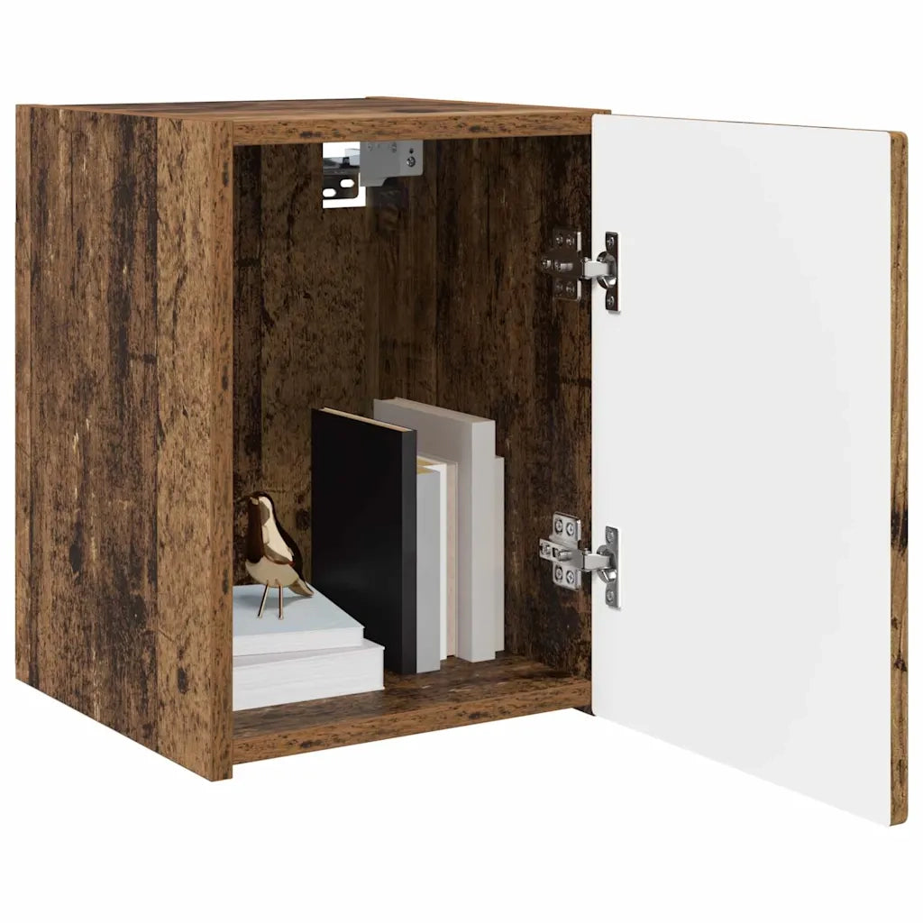 Mobile TV da Parete | Armadietto TV | Mobile Porta TV Legno vecchio 30 x 31 x 40 cm