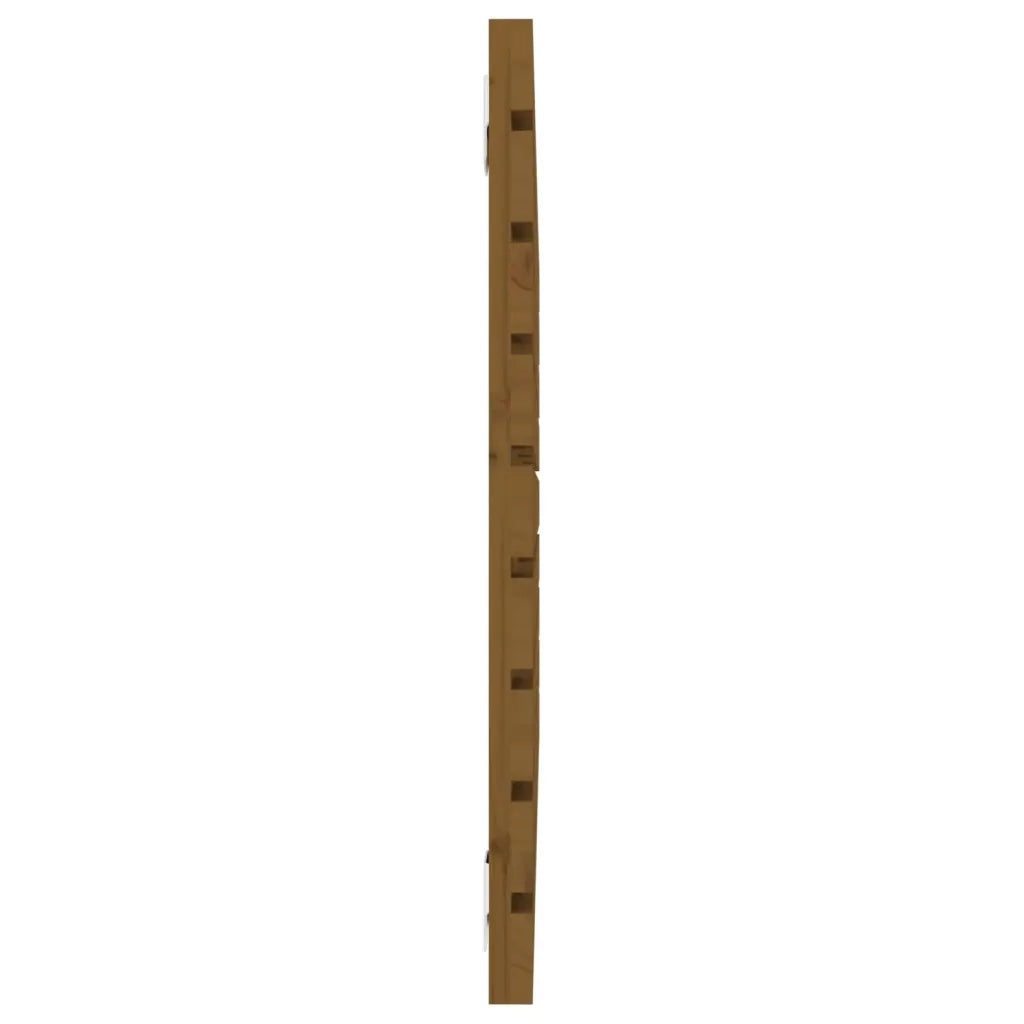 Testiera | Testata da Parete Ambra 96x3x63 cm in Legno Massello di Pino