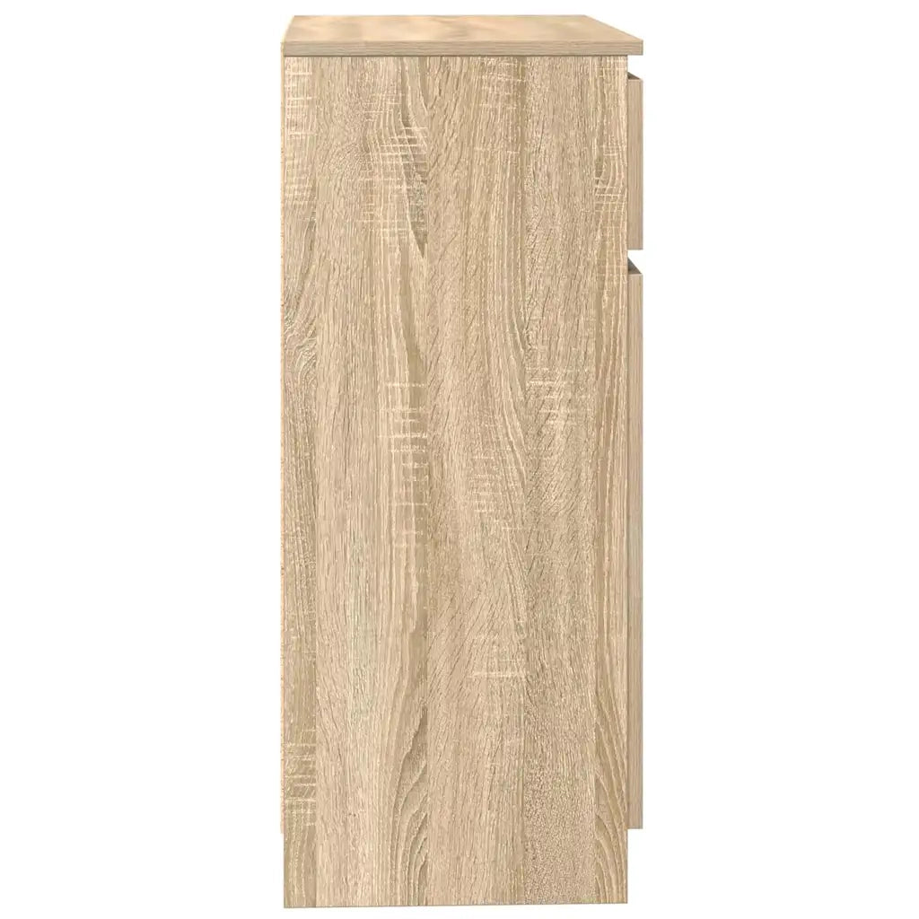 Credenza con Cassetto Rovere Sonoma 71x35x84 cm in Truciolato 861591