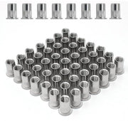 Viti a blindo M6 - Acciaio inossidabile - Set da 120 pezzi
