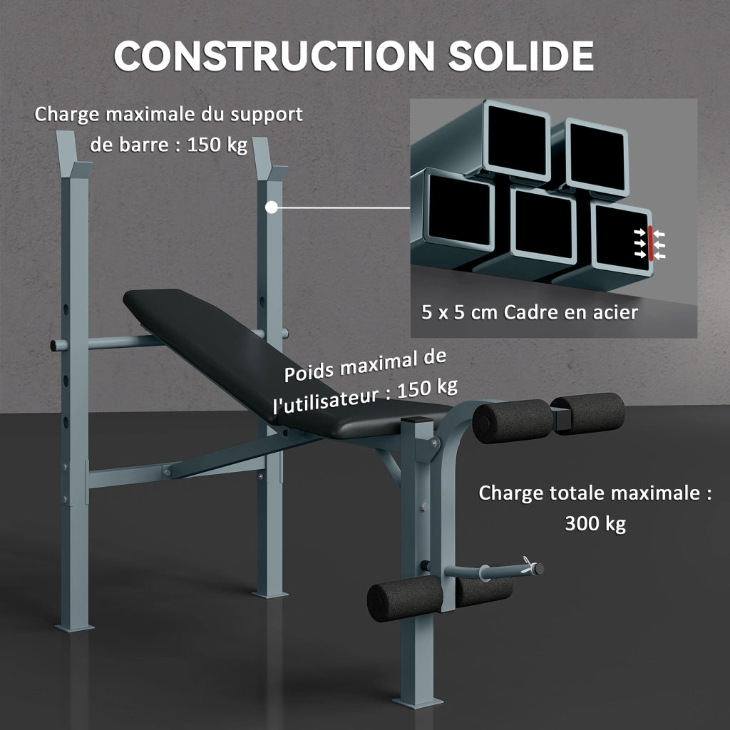 Panca Fitness Regolabile ¨C zephmum ¨C Per Allenamento Completo