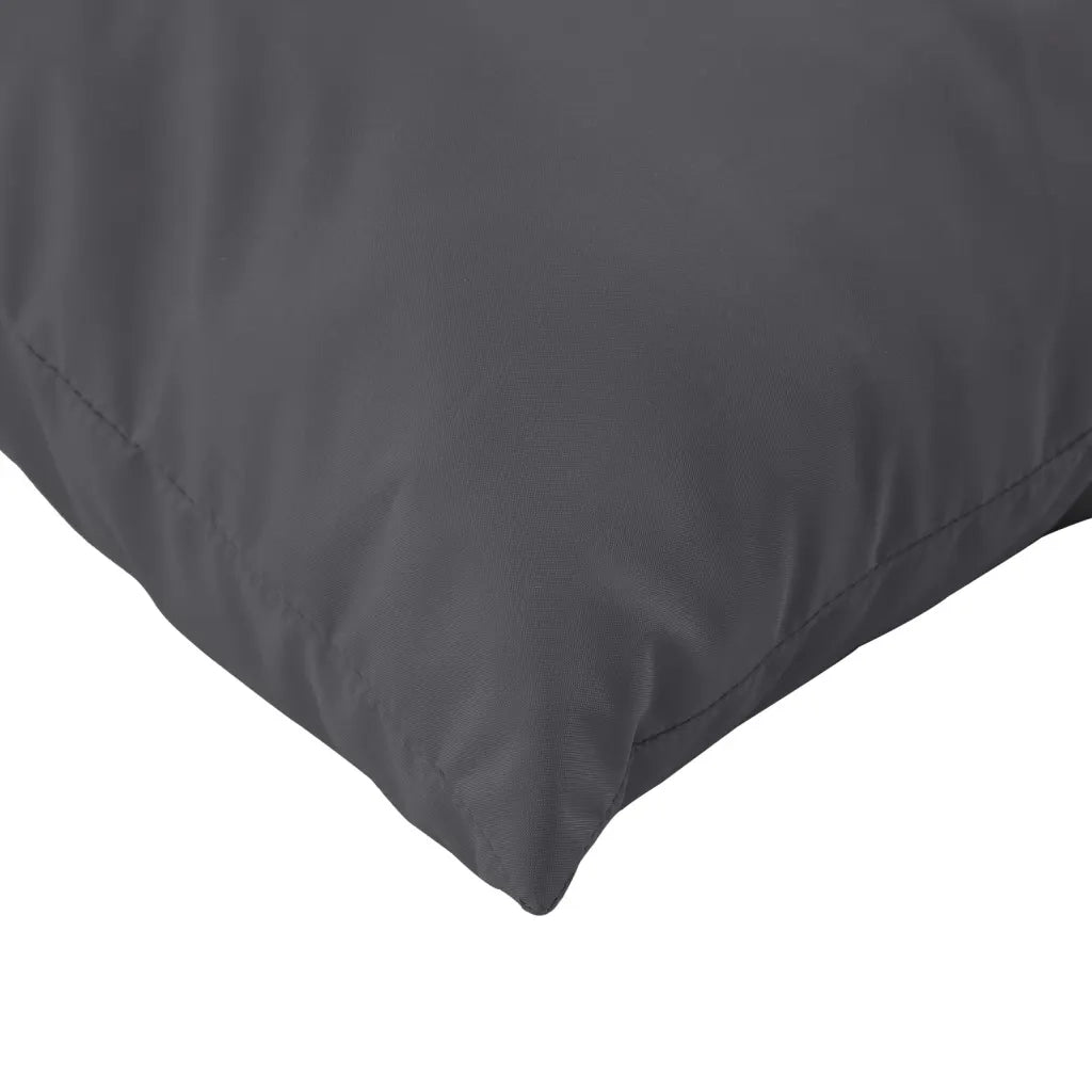 Cuscini per Divano 4 pz-Set di 4 Cuscini per Sofa Antracite 40x40 cm in Tessuto