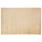 Tappeto in viscosa beige sabbia 160 x 230 cm a pelo corto capitonné moderno