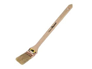 PENNELLO RADIATORE SETOLA BIONDA LUNGA SERIE 595- - mm.50 - manico in legno - 12 pezzi CINGHIALE