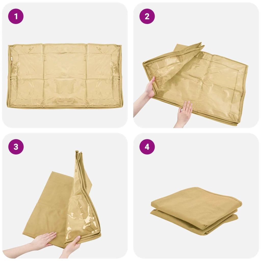 Scatola di stoccaggio con finestra trasparente in alto 2 pz CFW3899893