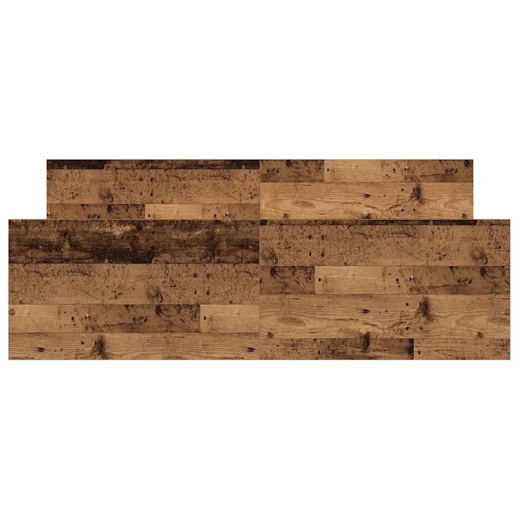 Letto matrimoniale | Letto per adulti | Giroletto senza Materasso Legno Antico 120x200cm in Truciolato