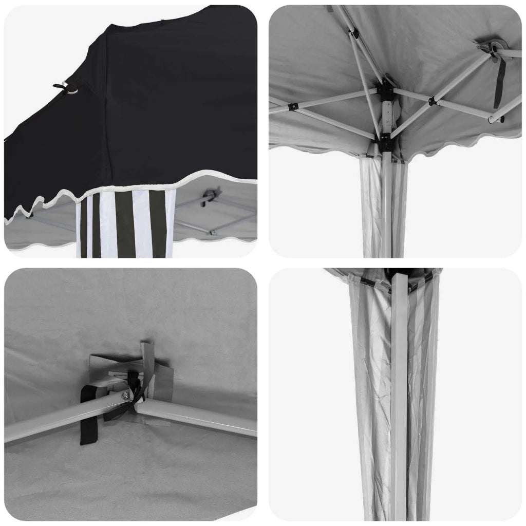 Tenda per feste a pop-up 575 x 290 x 245 cm Antracite 42019781