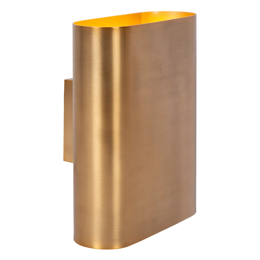 Applique da parete OVALIS oro ottone 2xE14 9W Lucide