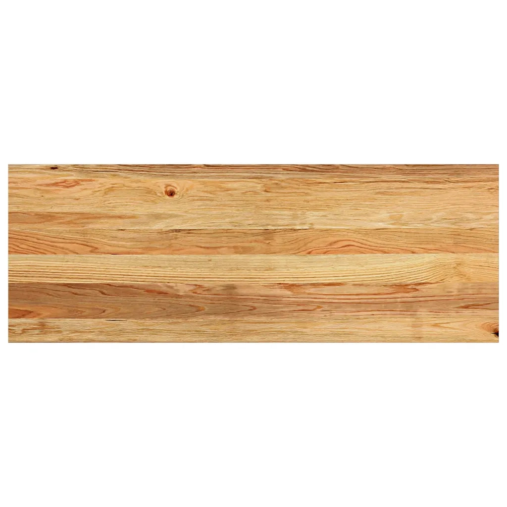 Davanzali 2 pz Marrone Chiaro 110x40x2 cm Legno Massello Rovere CFW7958923