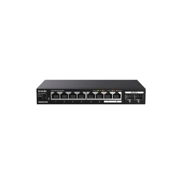 Switch tenda tem2010x  8p ge + 2 10g sfp