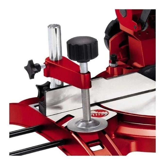 Einhell TC-MS 2112 Troncatrice per Legno 1600 W 5000 rpm Lama HM 210 mm Piano in Alluminio Taglio Obliquo 45°