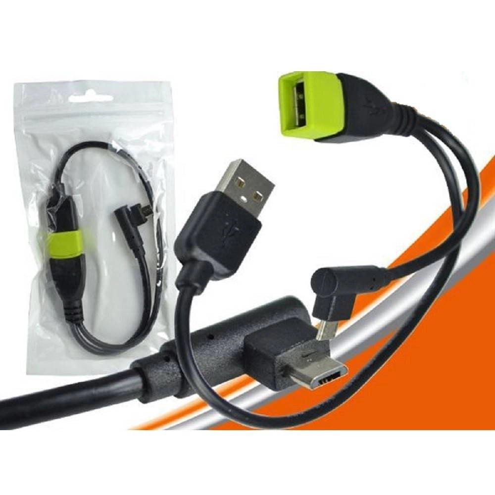 Trade Shop - Cavo Dati Otg Ricarica Usb Microusb Per Smartphone Samsung Tablet Android Otg-2am -