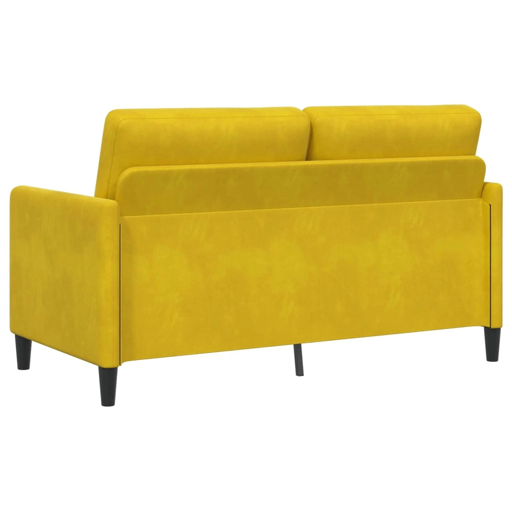 Divano con Storage Giallo 152 x 78 x 87 cm Poliestere 42036940