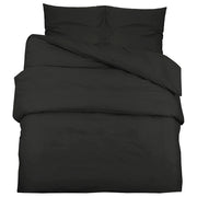 Set Copripiumino Nero 140x200 cm in Cotone CFW1867265
