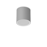 TECHO ROUND FARETTO DA SOFFITTO PER ESTERNO IP54 1 LUCE GU10 D.15CM GRIGIO