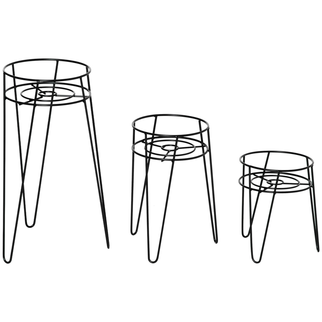 Set di tavolini da caff¨¨ ¨C Minimal ¨C Nero