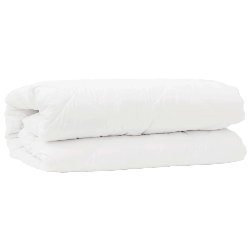 Set di Piumoni con cuscino 2 pcs Bianco Microfibra 3376803
