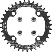 Foglio catena bicicletta - Leggero e Sostenibile - Nero/Rosso/Blu - 1 pezzo