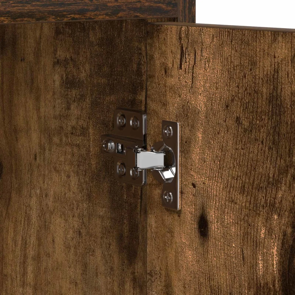Comodini Rovere Fumo 40 x 36 x 60 cm Legno ingegnerizzato 8011043
