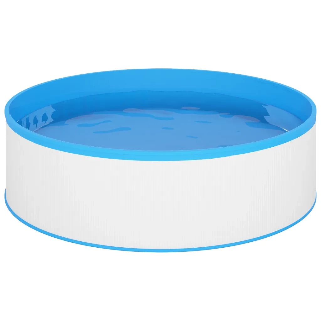 Piscina Fuori Terra 350x90 cm Bianca