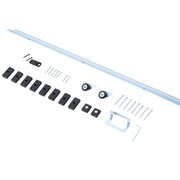 Kit Porta Scorrevole ¨C Xylo ¨C Metallo con Guida e Accessori 186 cm